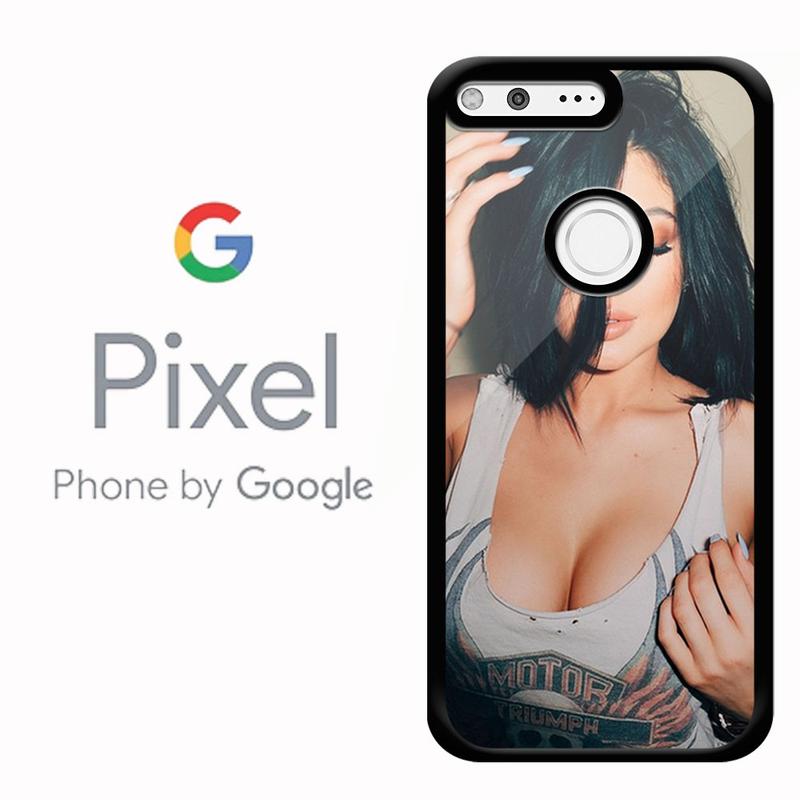 Sexy Google Logo - Kylie Jenner Sexy Pose Sleep Google Pixel Case - BlueSkyTee