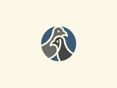 2 Birds Logo - Two birds logo by brandosaur | Dribbble | Dribbble
