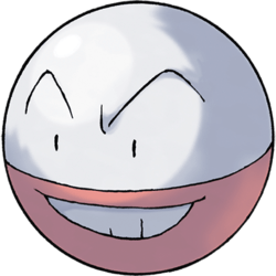 Pokemon Red and White Ball Logo - Electrode (Pokémon) - Bulbapedia, the community-driven Pokémon ...