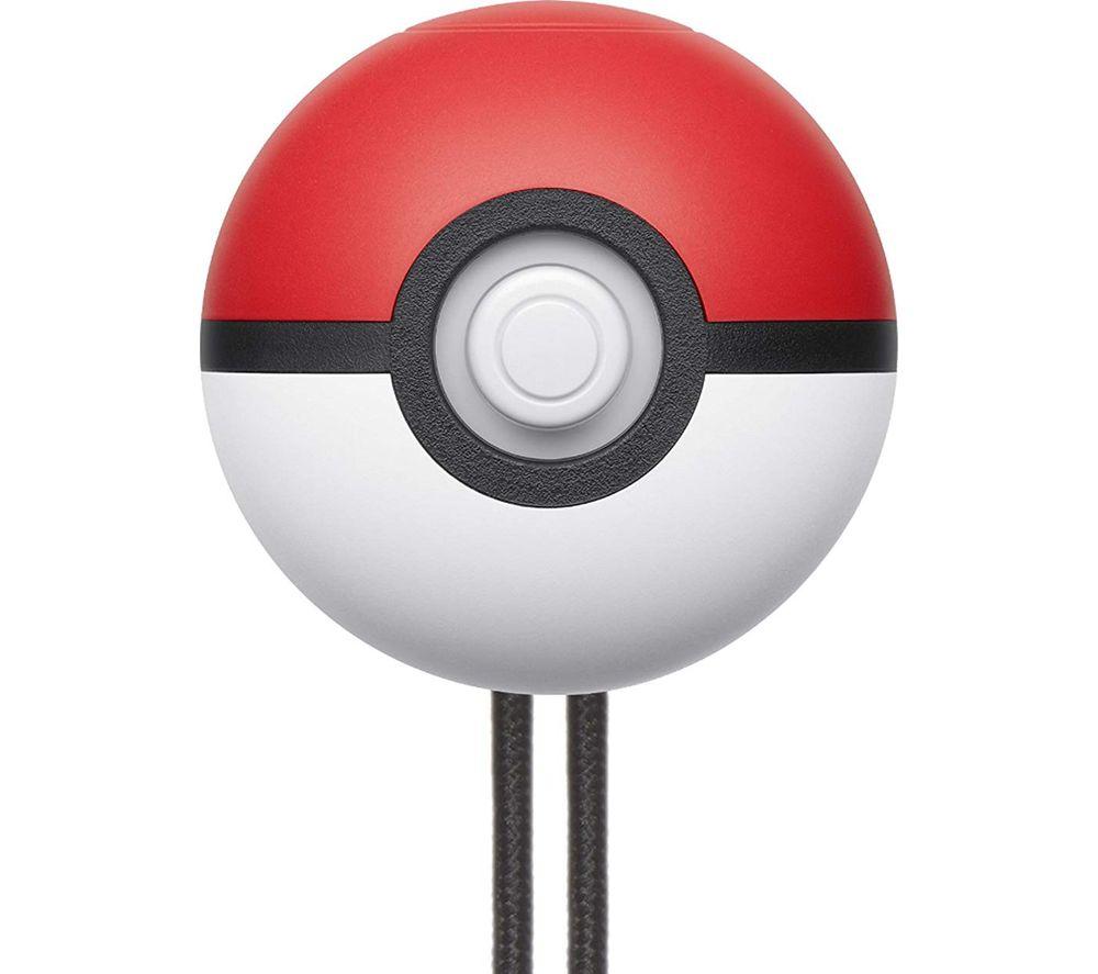Pokemon Red and White Ball Logo - Buy NINTENDO Switch Poke Ball Plus Controller & White. Free