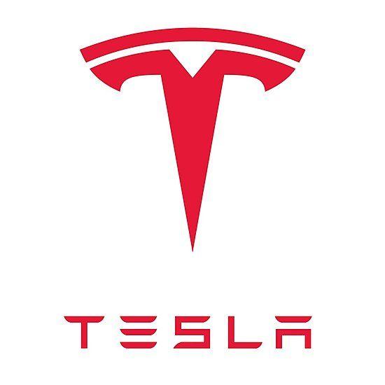 Tesla Mototrs Inc Logo - Tesla Motors Inc Logo Photographic Prints