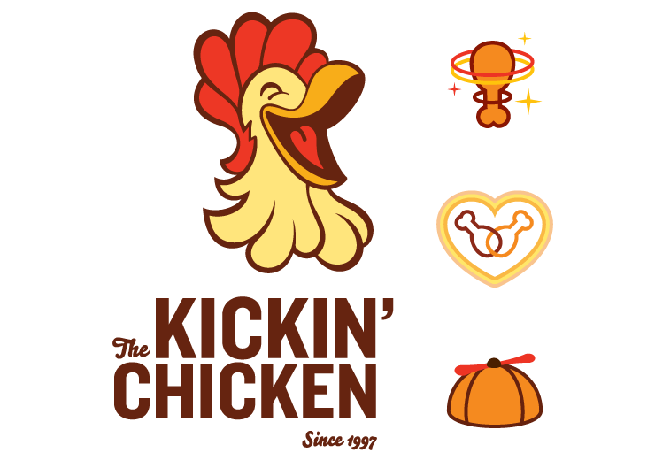Chicken Logo - The Kickin' Chicken | Fuzzco