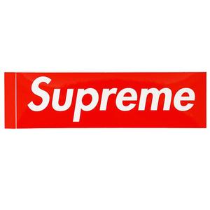 Golden Supreme Logo - SUPREME BOX LOGO STICKER
