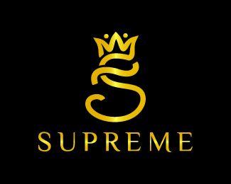 Golden Supreme Logo - Supreme Logo design - This logo design is of a letter S with the ...
