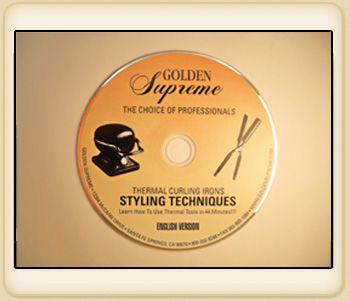 Golden Supreme Logo - DVD WITH 14 GOLDEN SUPREME HAIRSTYLE TECHNIQUES: