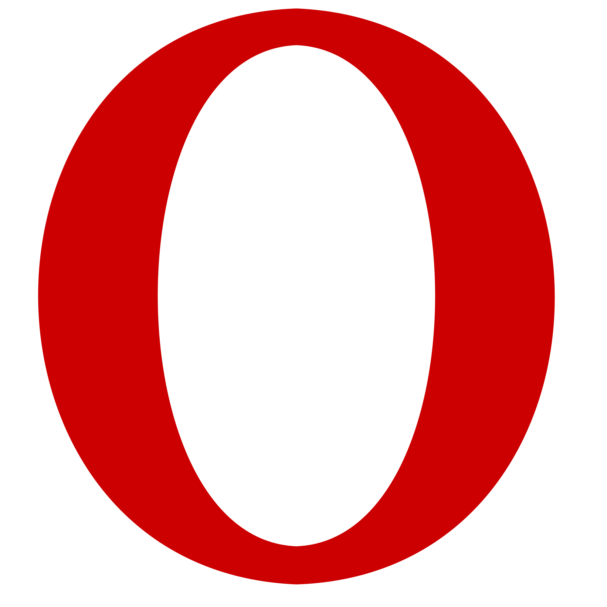 Red Letter O Logo - File:Red Serif O.svg - Wikimedia Commons