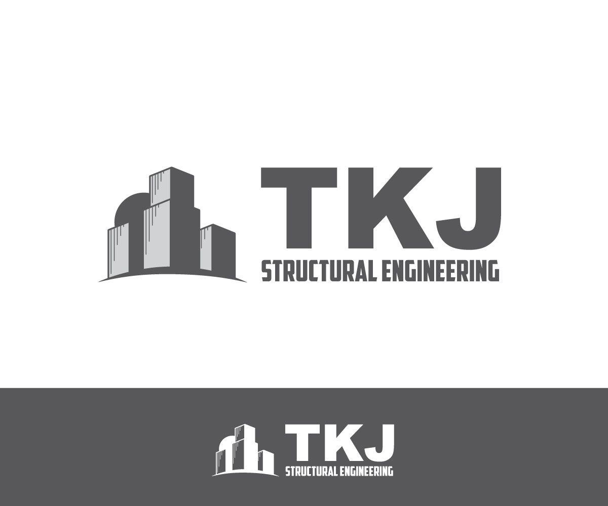 Professional Structural Engineer Logo - Professional, Serious, Civil Engineer Logo Design for TKJ Structural