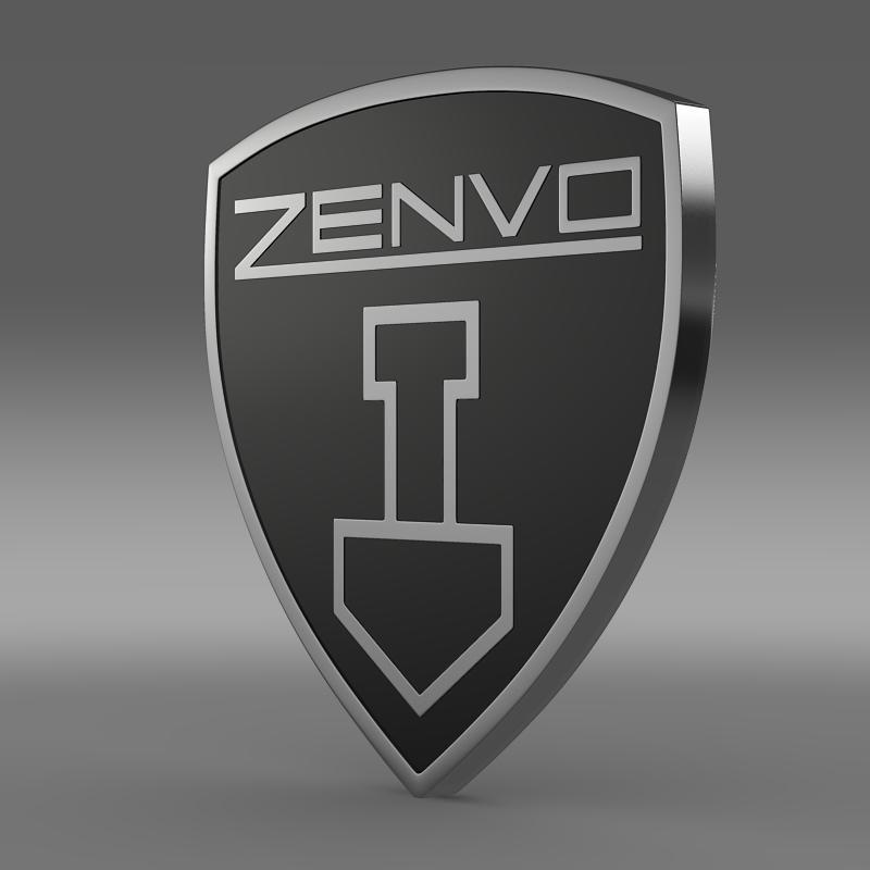Zenvo Logo - 3D Zenvo Logo | CGTrader