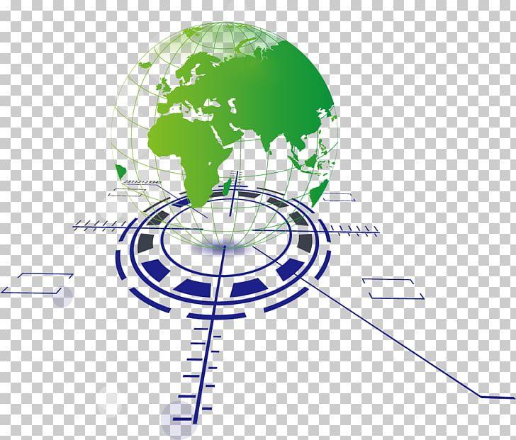 Science Globe Logo - Globe World map, Earth Science and Technology, green globe logo PNG ...