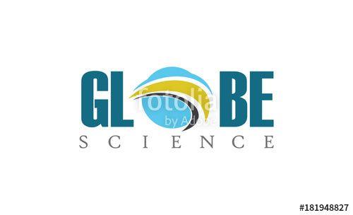 Science Globe Logo - Globe Science Logo Stock Image And Royalty Free Vector Files