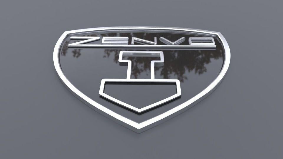 Zenvo Logo - 3D super Zenvo Logo | CGTrader