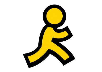 AOL Im Logo - oh aol im how you got me in so much trouble lol. My generation