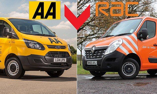 RAC Advertisement Logo - Breakdown bust-up: RAC gets the AA's TV advert banned after crying ...