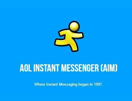 AOL Im Logo - AOL will shut down Instant Messenger in Dec after 20 years