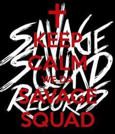Savage Squad Logo - Best SAVAGE SQUAD image. Savage squad, Event posters, Banners