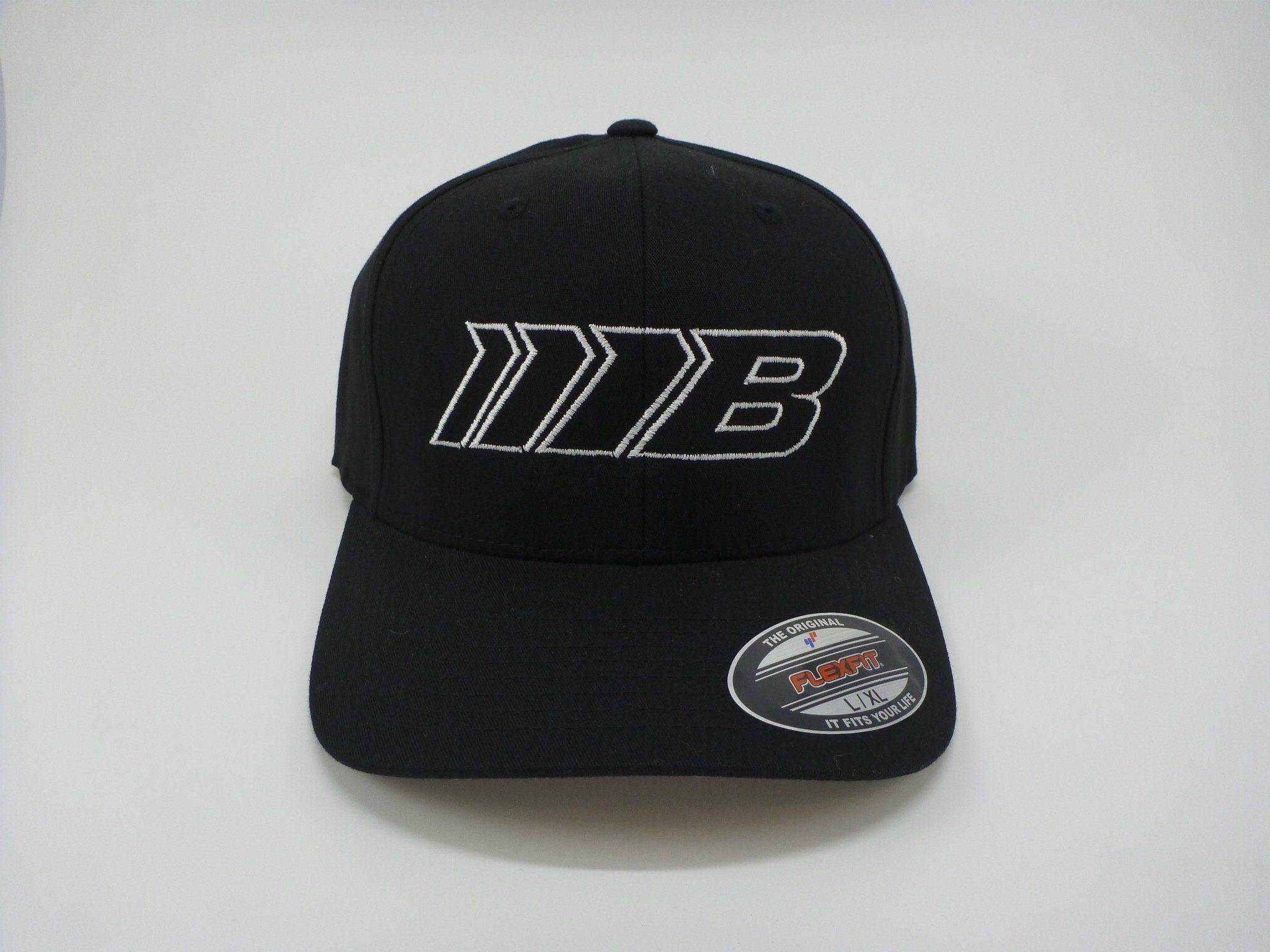 Green with White Outline Logo - Borg Motorsports Outline Logo Hat - Black with Green or White Logo