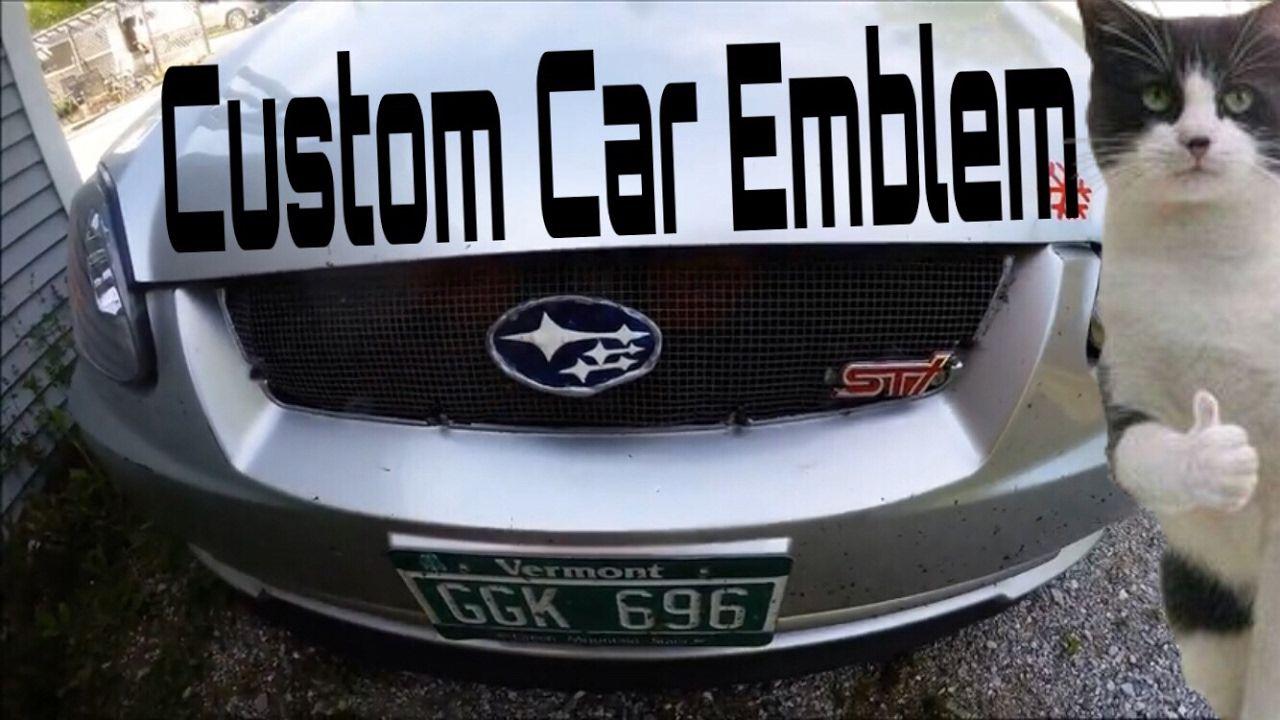Custom Car Maker Logo - Custom car emblems.(Minute Made Rice Pt 4) - YouTube
