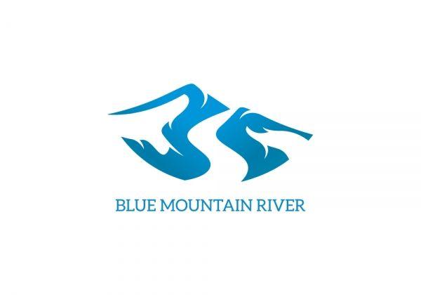 Mountain River Logo - Blue Mountain River • Premium Logo Design for Sale - LogoStack