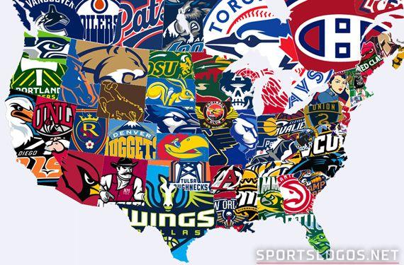 Best Sports Logo - Best, Worst Sports Logo For Each U.S. State and Canadian Province