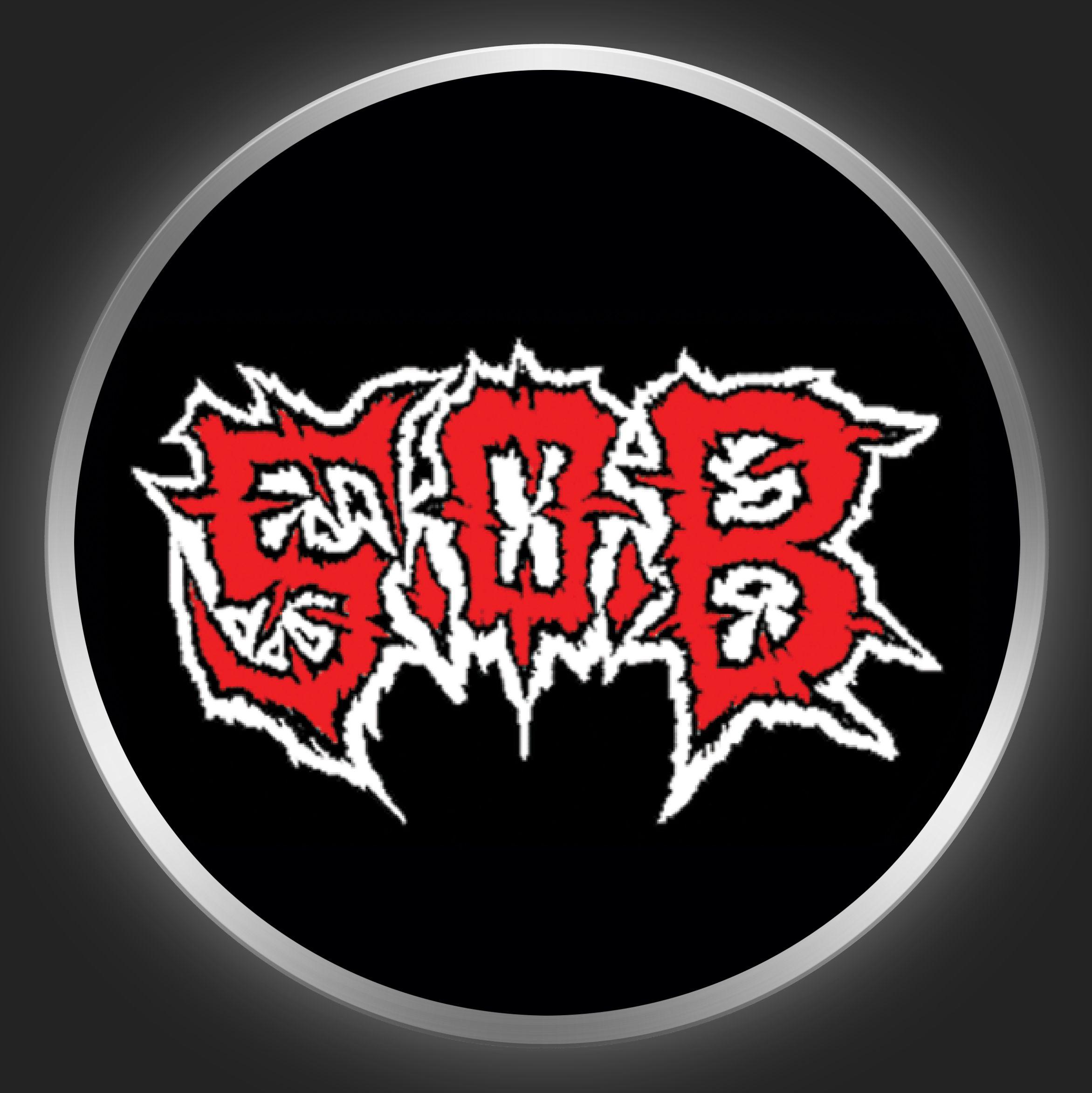 Sob Logo - S.O.B. - Red Logo On Black Button-