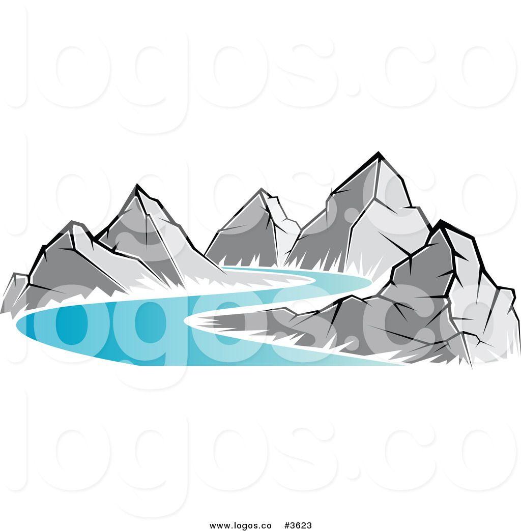 Mountain River Logo - Mountain River Clipart