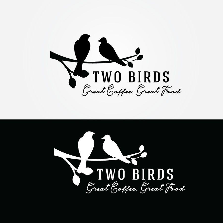 Two Birds Logo - Entry by redeesstudio for TWO BIRDS