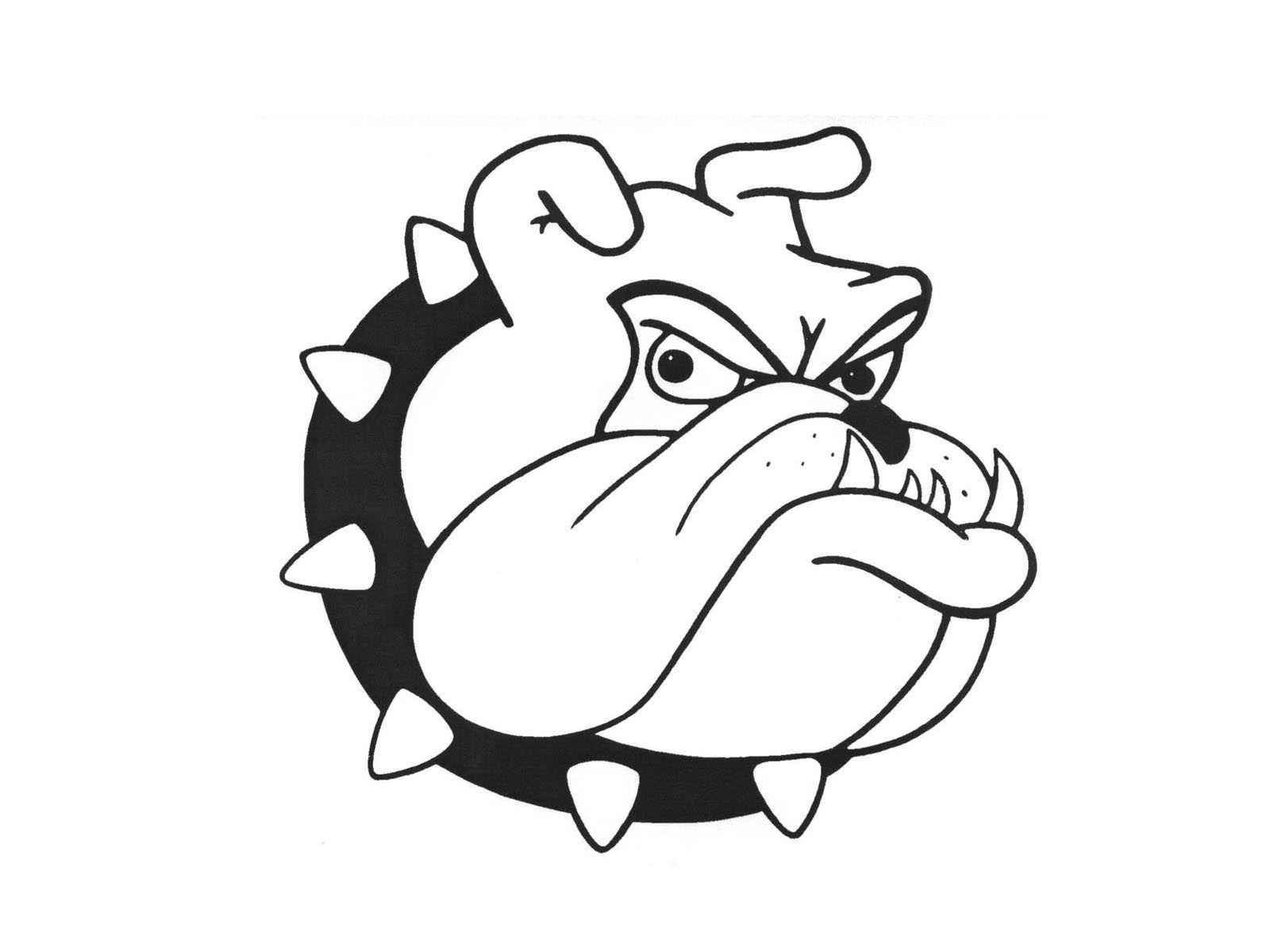 Cartoon Black and White Logo - Cartoon Bulldog Image Free Clipart That You Can Download To You