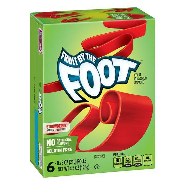 Fruitbythefoot Logo - Betty Crocker Fruit By The Foot Strawberry Fruit Flavored Snacks 4.5 ...