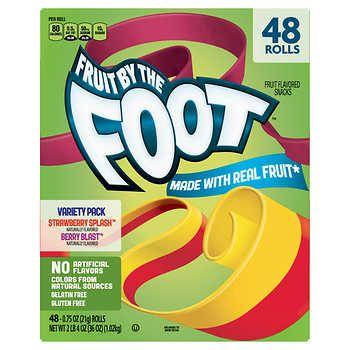 Fruitbythefoot Logo - Fruit By The Foot, Variety Pack, 0.75 oz, 48-count