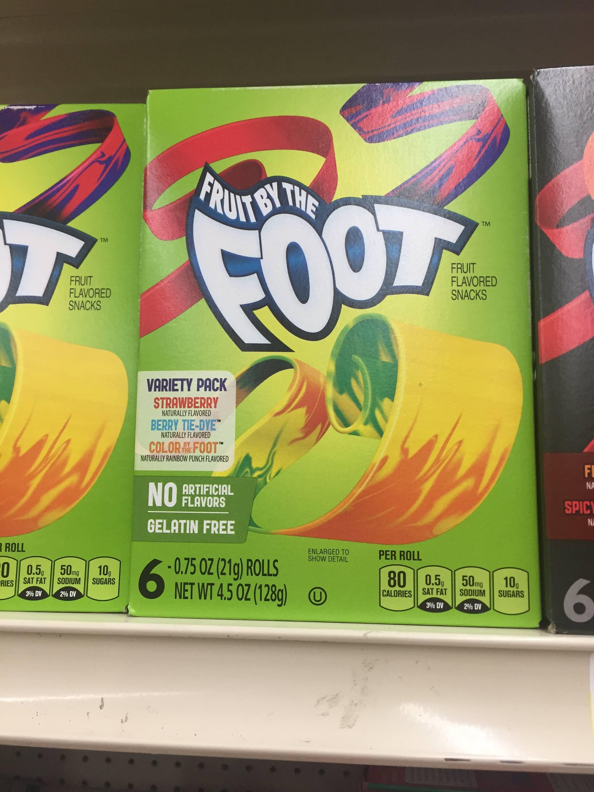 Fruitbythefoot Logo - Designer: Unknown Source: Photographed at County Market #Package ...