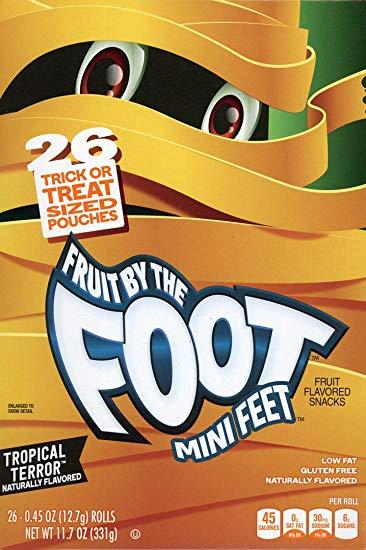 Fruitbythefoot Logo - Amazon.com: Fruit By the Foot- Halloween Tropical Terror - 26 Trick ...