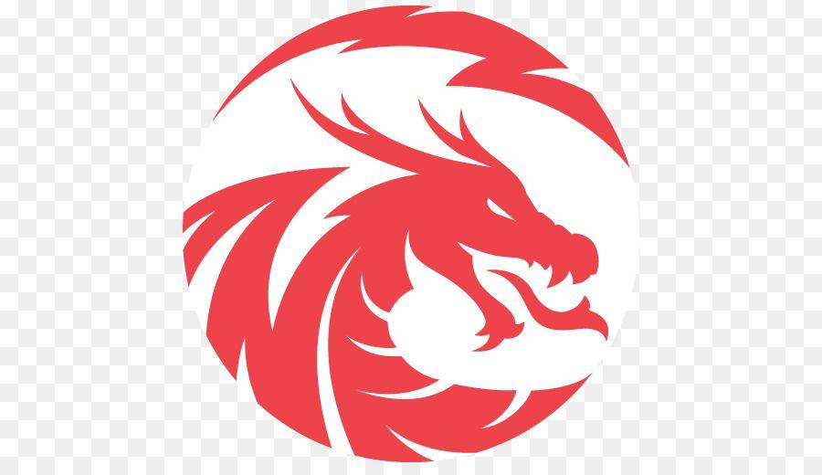 Chinese Symbol with Red Logo - Logo Dragon - dragon logo png download - 512*512 - Free Transparent ...