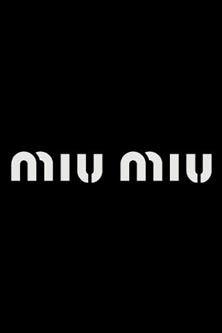 Miu Miu Logo - Logo Miu Miu Kleuren: zwart en wit Vormen: cirkel achtige letters