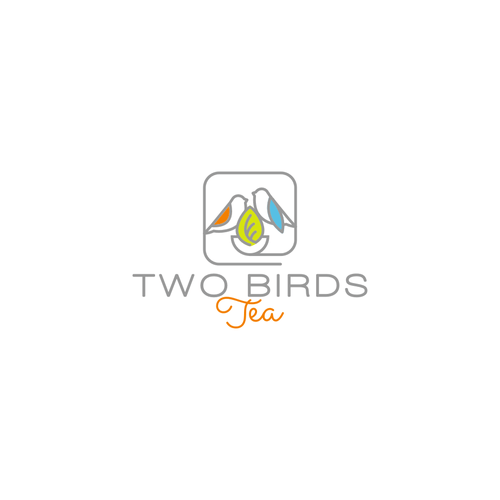 Two Birds Logo - Create a whimsical logo for Two Birds Tea. Logo design contest