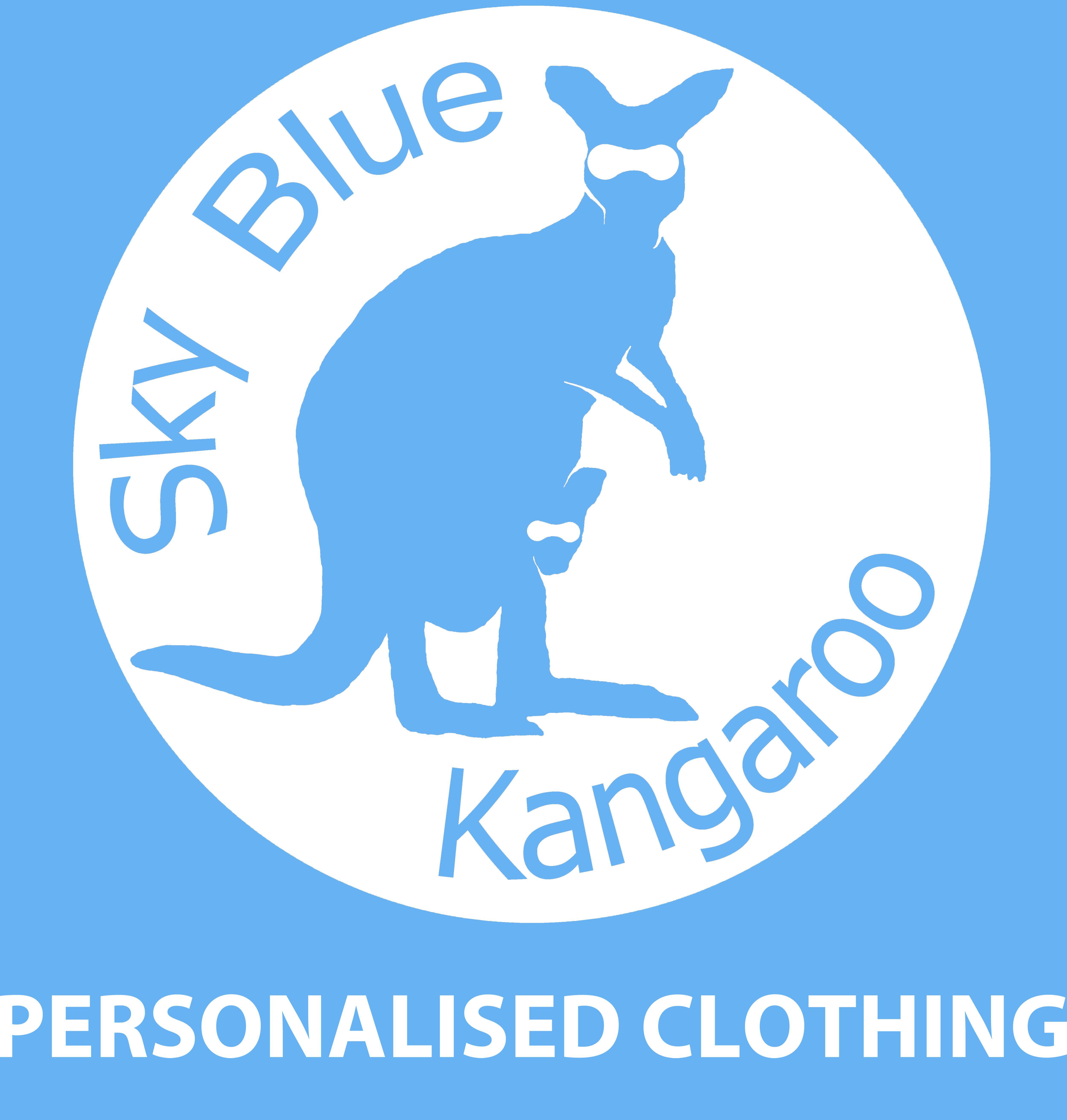 Blue Kangaroo Logo - Sky Blue Kangaroo