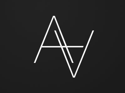Av Logo - AV logo by Ted Bates Jr | Dribbble | Dribbble