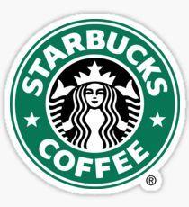 Mini Galaxy Starbucks Logo - Starbucks Stickers | Redbubble