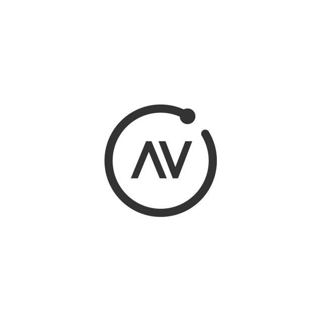 Av Logo - Letter AV Logo Design Template for Free Download on Pngtree