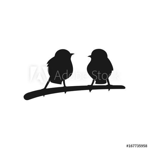 Two Birds Logo - two birds logo vector. - Buy this stock vector and explore similar ...