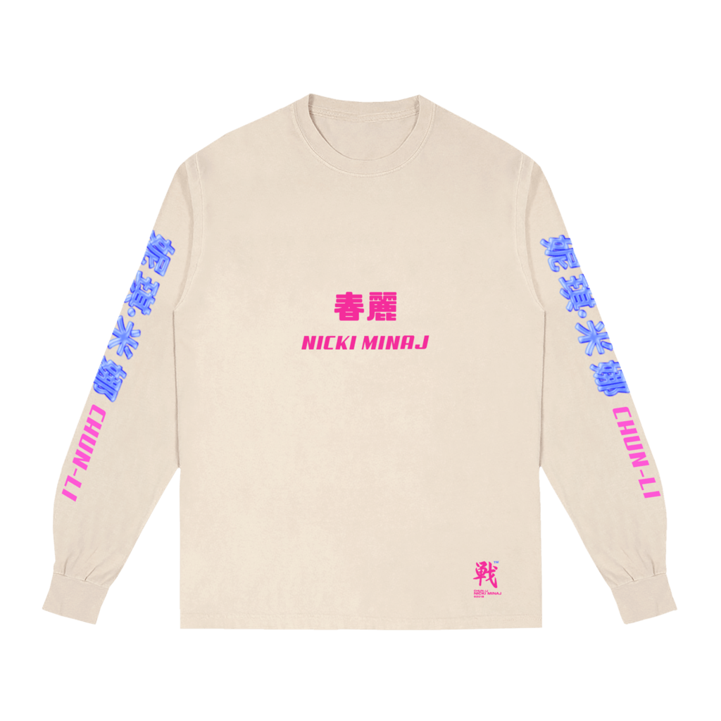 Li Logo - Chun-Li Logo Long Sleeve + Album – Nicki Minaj | Official Shop