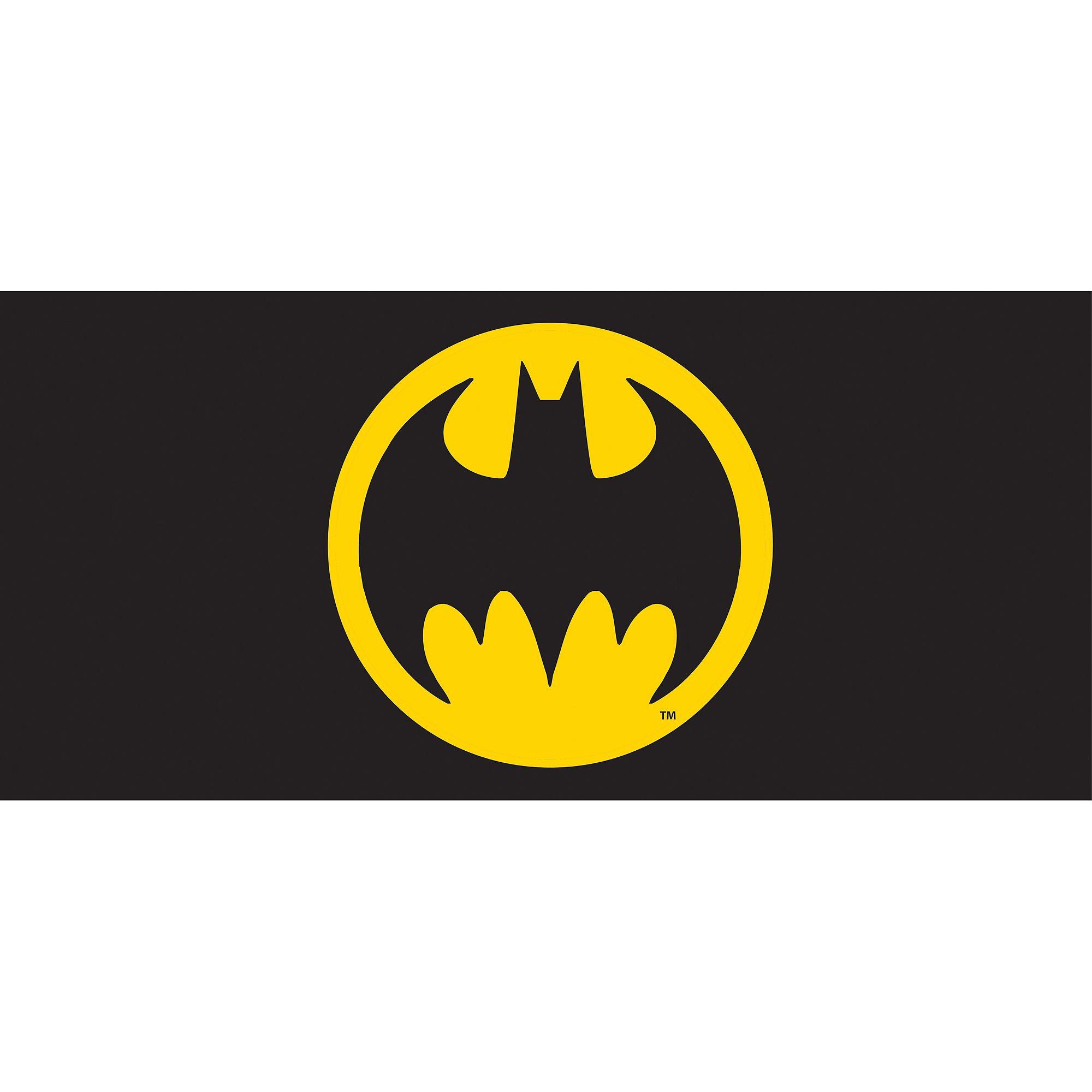 Bat in a Circle Logo - DC Comics Batman Logo Bath Tub Mat - Walmart.com