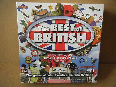 Box Britain Logo - THE BEST OF BRITISH Logo board game, Drumond Park 2012. New