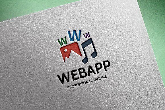 Web Application Logo - Web Application Logo Logo Templates Creative Market