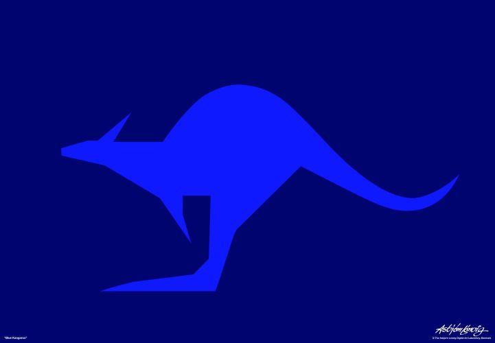 Blue Kangaroo Logo - Blue Kangaroo by Asbjorn Lonvig