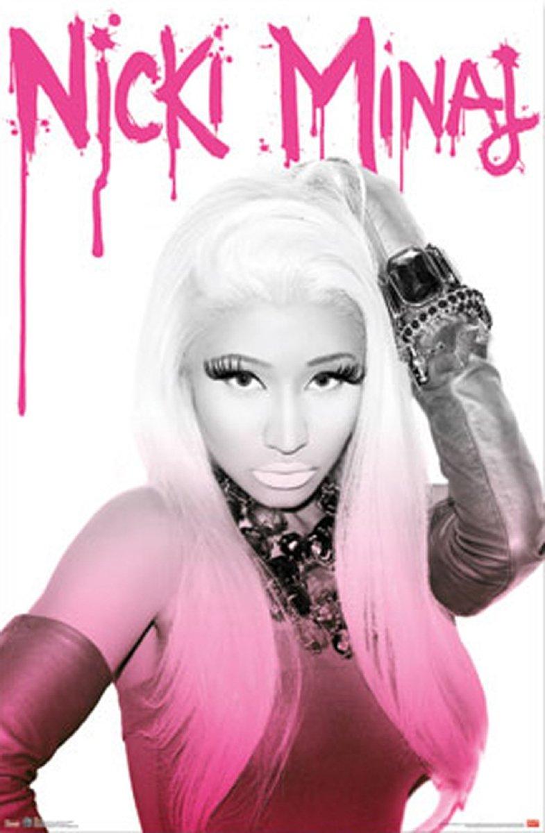 Nicki Minaj Logo - Nicki Minaj Pink Logo Poster