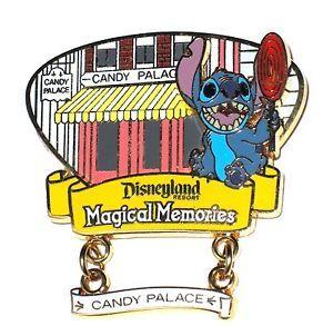Candy Palace Logo - LE Disney Pin✿Stitch Magical Moments Disneyland Candy Palace Sucker ...