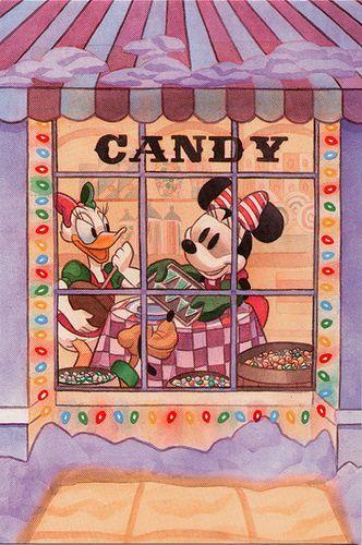 Candy Palace Logo - disney boardwallk candy palace logo | Disneyland Candy Store Minnie ...