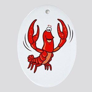 Crawfish Logo - Crayfish Ornaments - CafePress