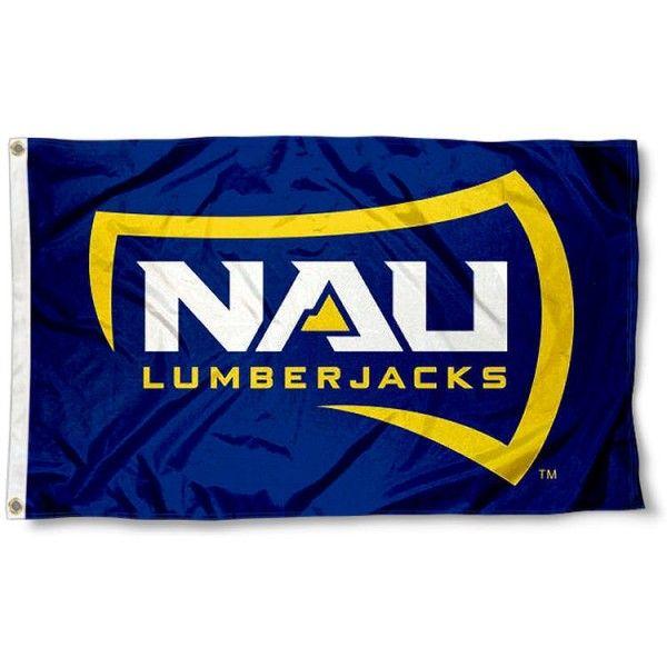 Nau Lumberjacks Logo - NAU Lumberjacks Logo Flag