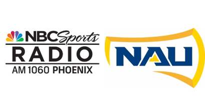 Nau Logo - NBC Sports Radio AM 1060 and NAU Logo - NBCSPORTS1060.COM